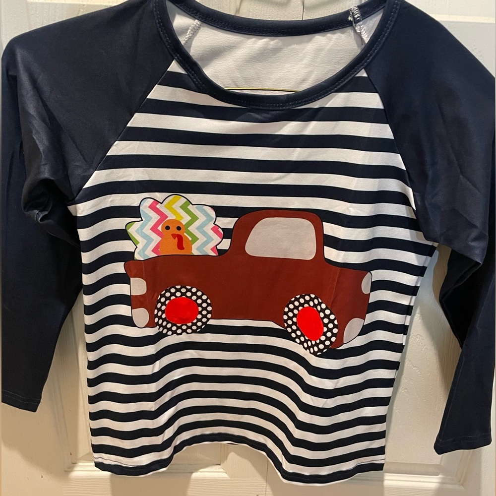 Girls Thanksgiving Shirt